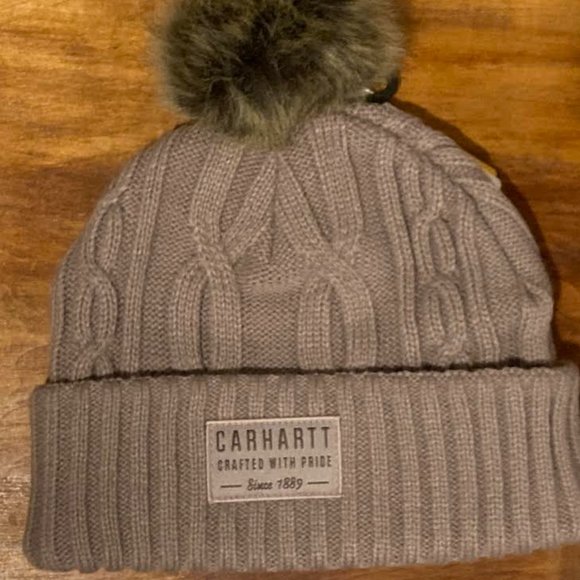 Carhartt Accessories - Women's Knit Pom-Pom Beanie